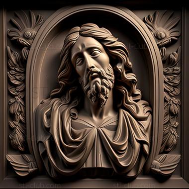 3D model st jesus (STL)